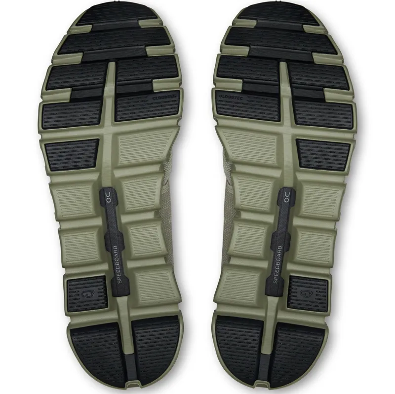 ON Mens Cloud 6 Shoes - Brume-Olive-6
