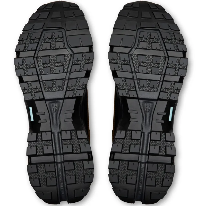 ON Mens Cloudrock Mid Waterproof Shoes - Earth-Black-6