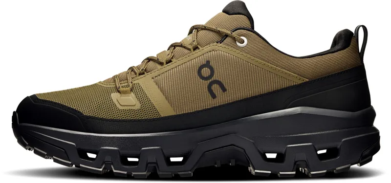 ON Mens Cloudrock Low Waterproof Shoes - Hunter-Black-2