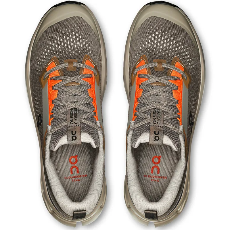 ON Mens Cloudsurfer Trail 2 Running Shoes - Eclipse-Cinder-5