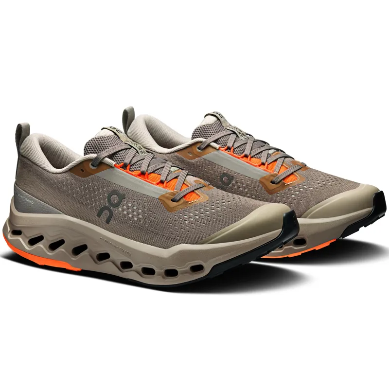ON Mens Cloudsurfer Trail 2 Running Shoes - Eclipse-Cinder-3