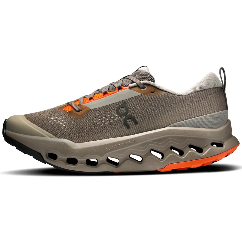 ON Mens Cloudsurfer Trail 2 Running Shoes - Eclipse-Cinder-1