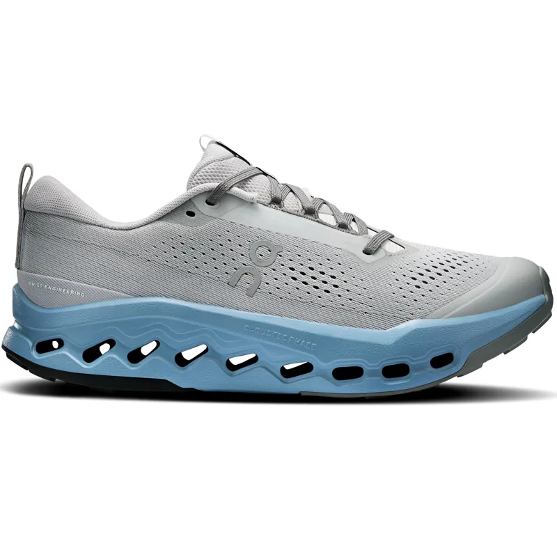 ON Mens Cloudsurfer Trail 2 Running Shoes - Rock-Niagara