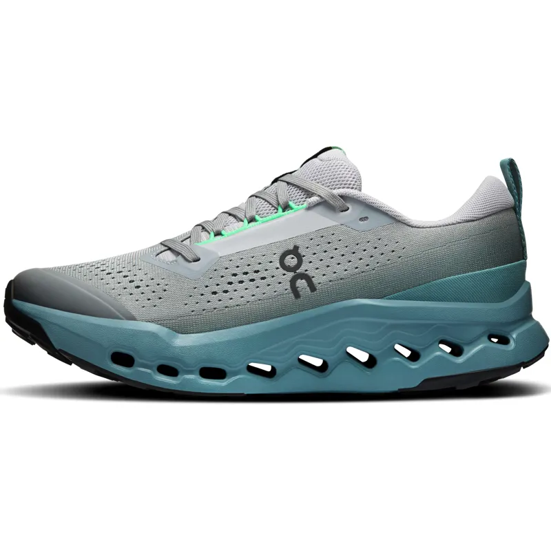 ON Mens Cloudsurfer Trail 2 Running Shoes - Platinum-Tide-2