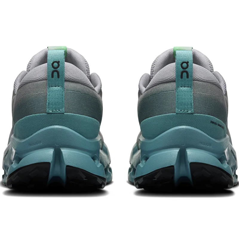 ON Mens Cloudsurfer Trail 2 Running Shoes - Platinum-Tide-4