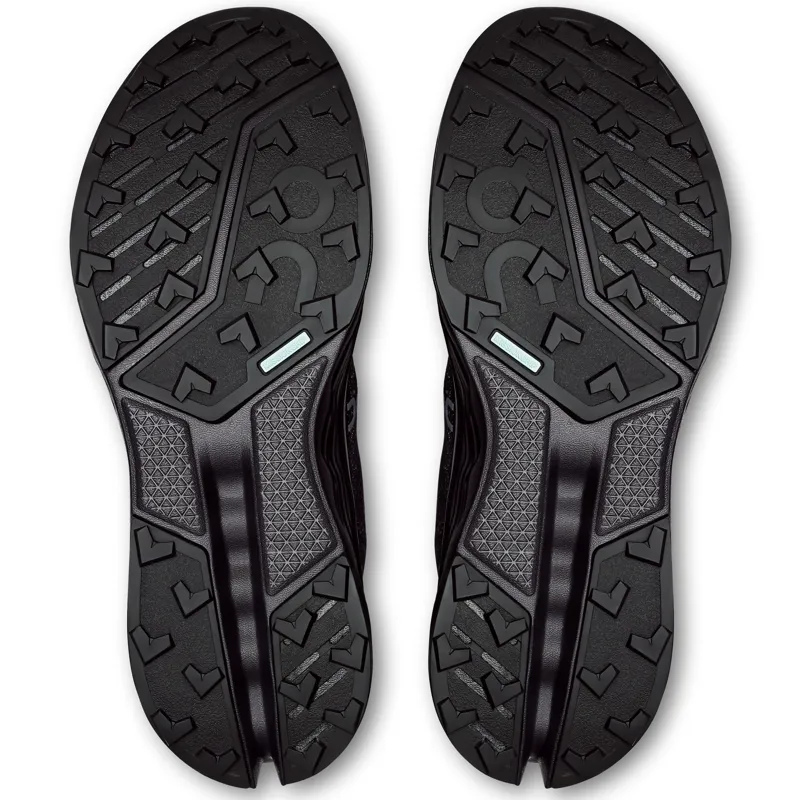 ON Mens Cloudsurfer Trail 2 WP Running Shoes - Black-Black-6