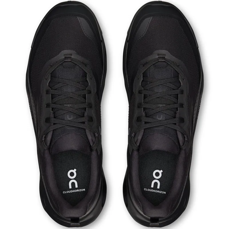 ON Mens Cloudhorizon 2 Waterproof Shoes - Black-Black-5