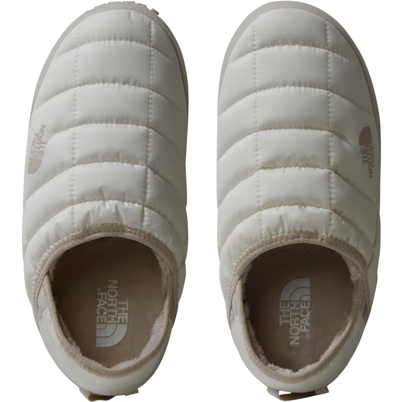 The North Face Womens Thermoball Traction Mule V - Gardenia White-Silver Grey-3