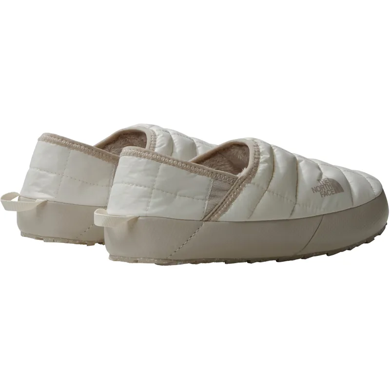 The North Face Womens Thermoball Traction Mule V - Gardenia White-Silver Grey-2
