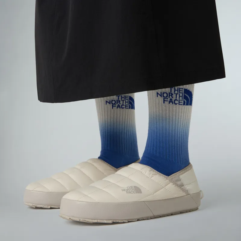 The North Face Womens Thermoball Traction Mule V - Gardenia White-Silver Grey-5