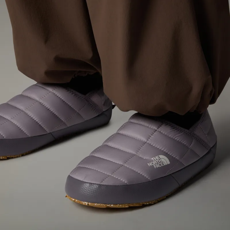 The North Face Womens Thermoball Traction Mule V - Moonstone Grey-Lunar Stone-5