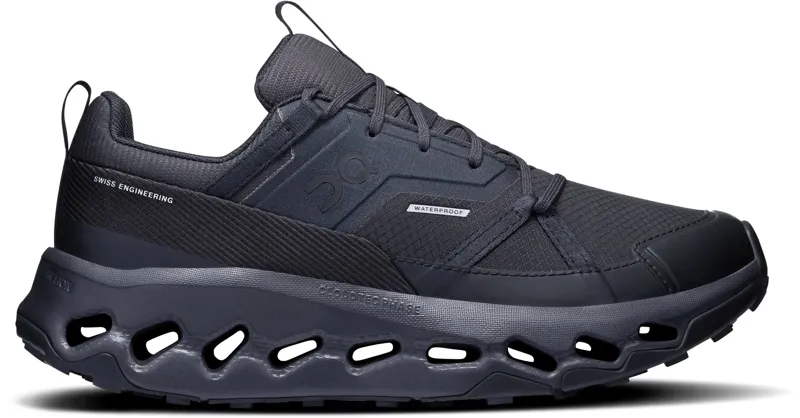 ON Womens Cloudhorizon Waterproof Shoes - Black-Black