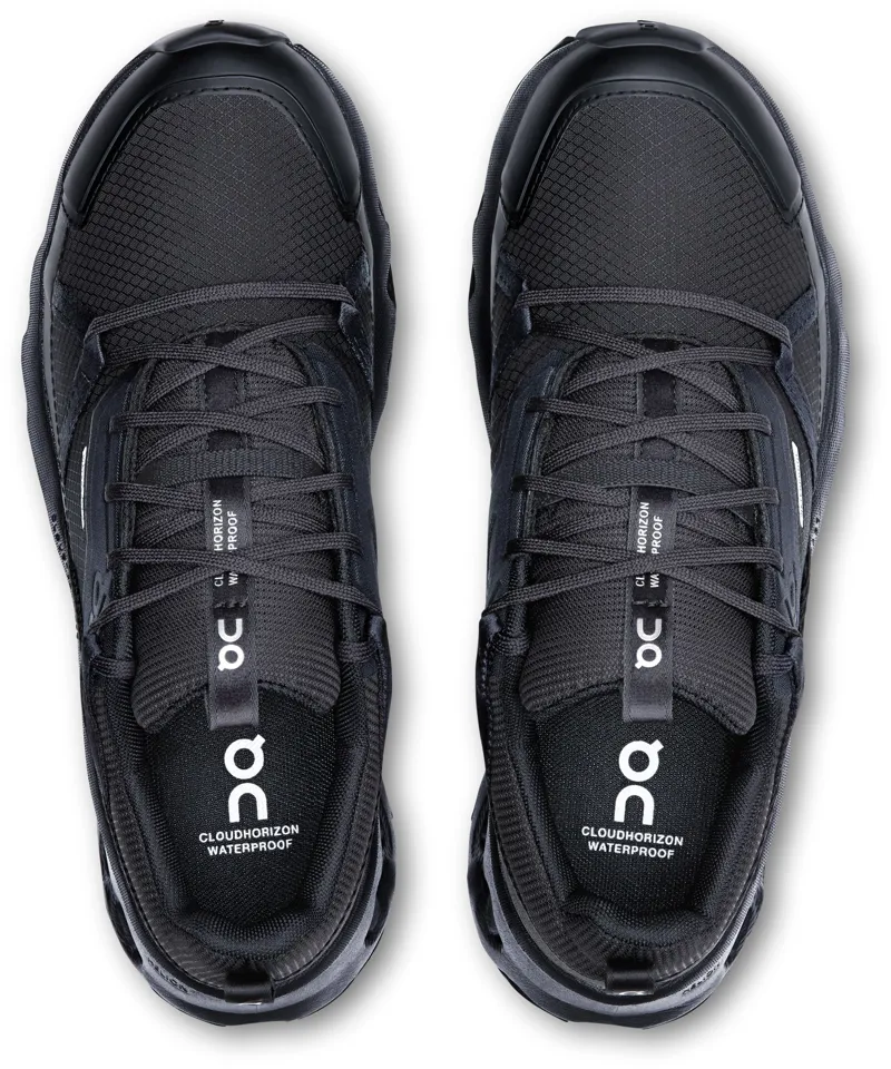 ON Womens Cloudhorizon Waterproof Shoes - Black-Black-5
