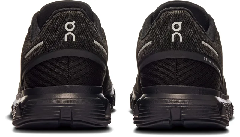 ON Womens Cloud 6 Shoes - Black-Black-4