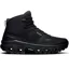 ON Womens Cloudrock Mid Waterproof Shoes - Black-Black