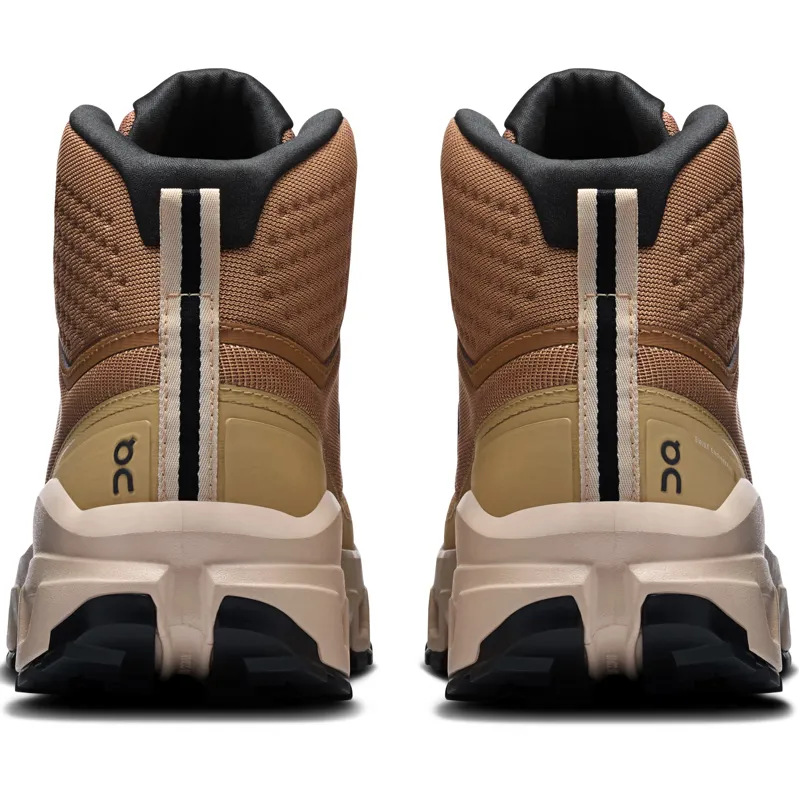 ON Womens Cloudrock Mid Waterproof Shoes - Sphinx-Sand-4