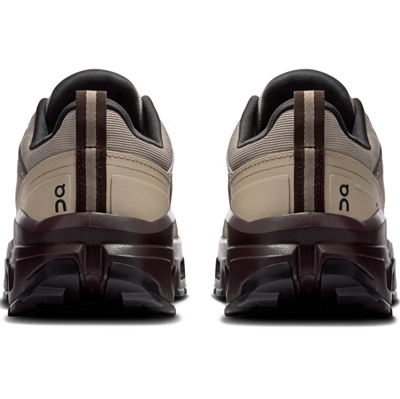 ON Womens Cloudrock Low Waterproof Shoes - Cinder-Ox-3