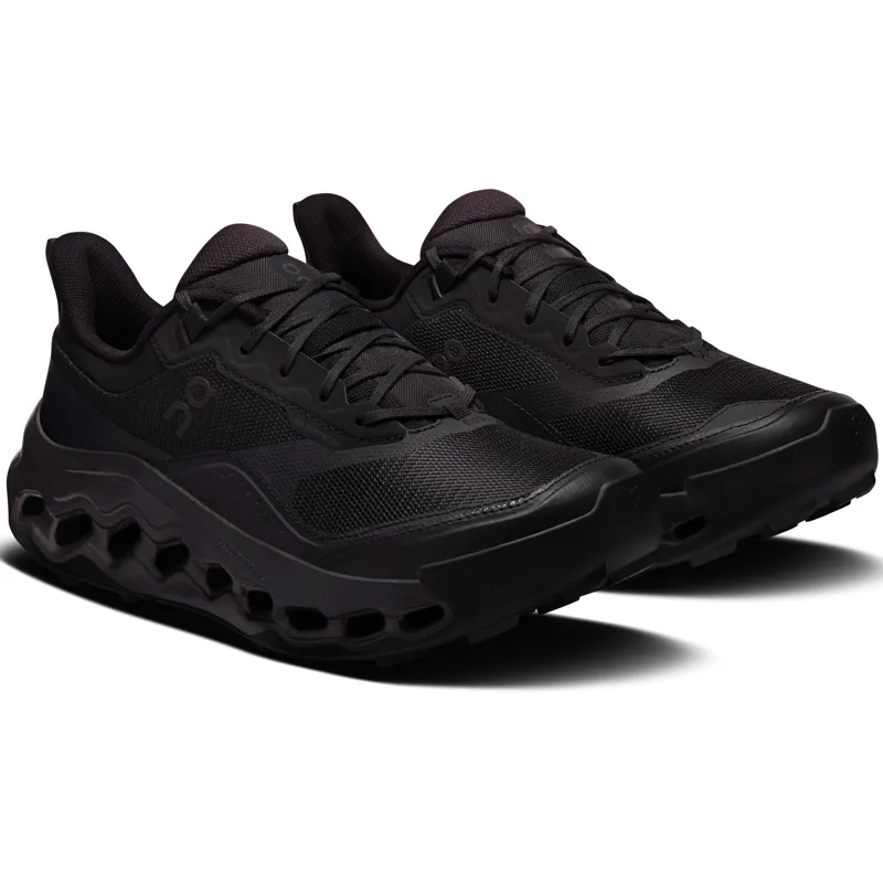 ON Womens Cloudhorizon 2 Waterproof Shoes - Black-Black-3