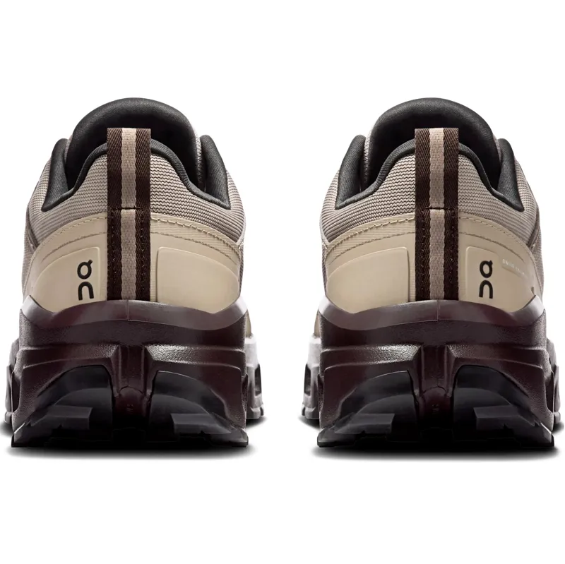 ON Womens Cloudrock Low Waterproof Shoes - Cinder-Ox-4