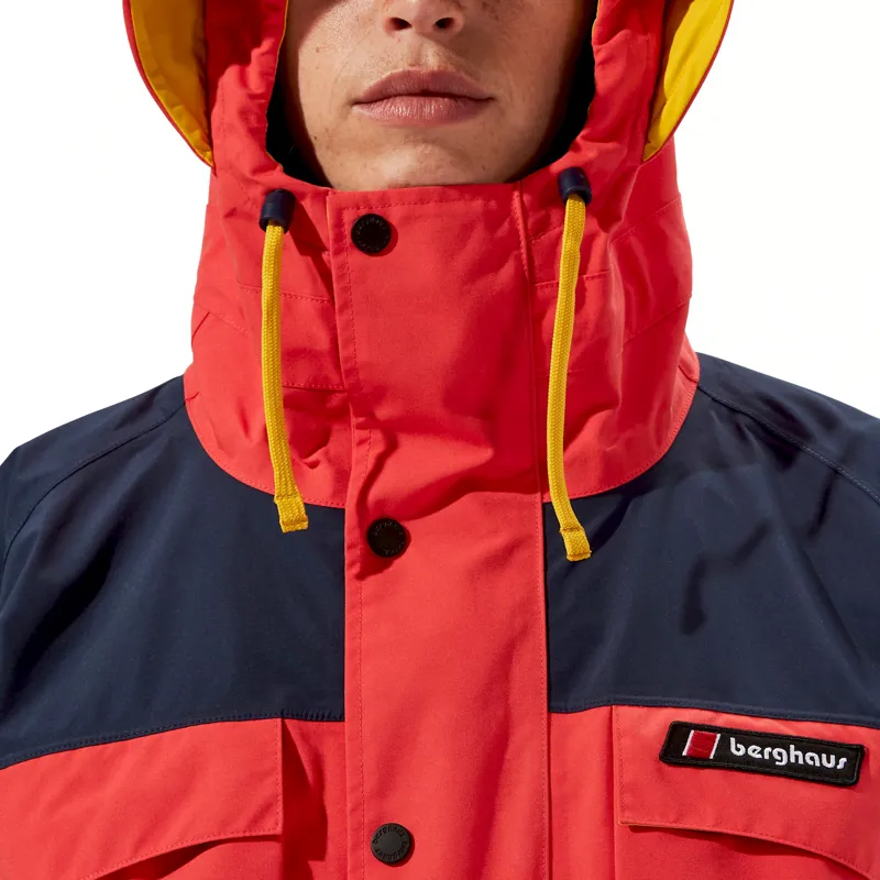 Berghaus Unisex Mera Peak 2000 Jacket - Mountain Carmine-Dusk-Amber-7