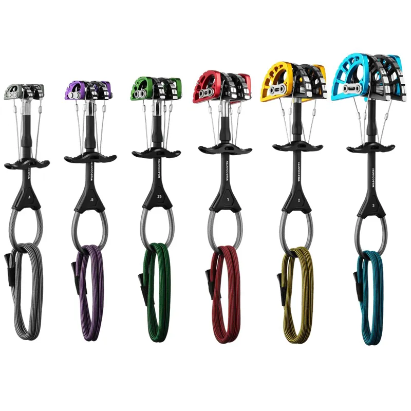 Wildcountry Climbing Friend Set - 0.4/ 0.5/ 0.75/ 1/ 2/ 3
