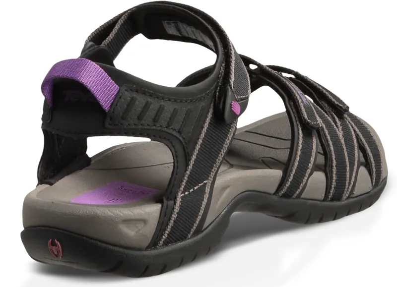 Teva Womens Tirra Sandals - Black-Grey-4