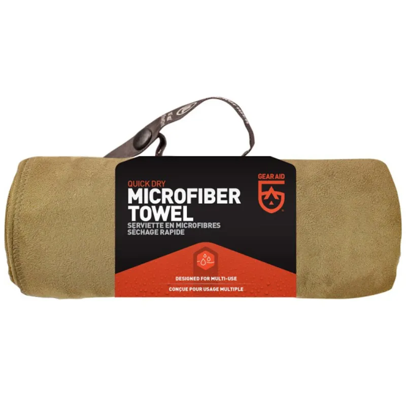 Gear Aid Quick Dry Microfibre Towel - Medium - Cayote-1