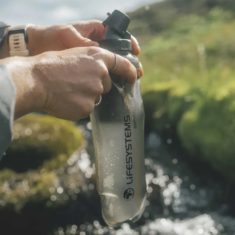 Lifesystems Water Filter and Purifier Soft Flask - 500ml-3
