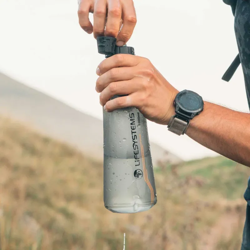 Lifesystems Water Filter and Purifier Soft Flask - 1000ml-8