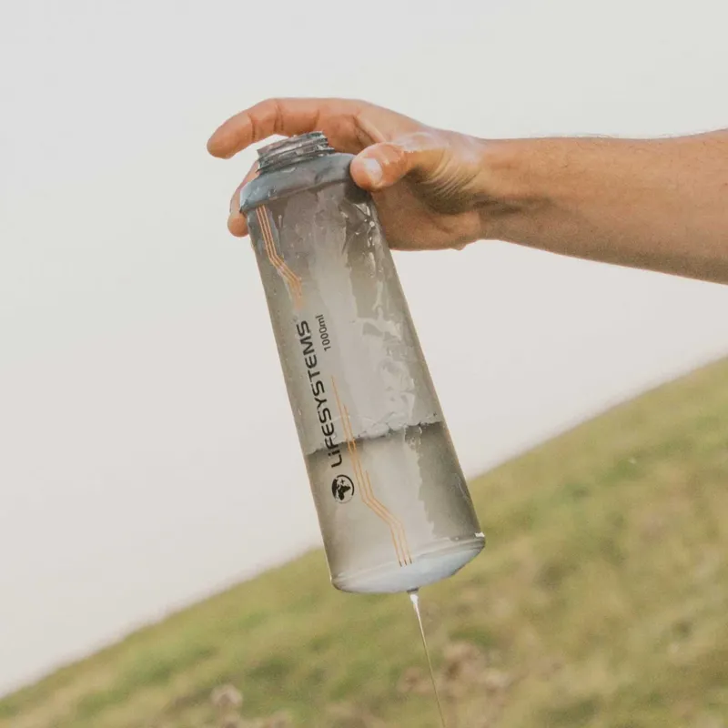 Lifesystems Water Filter and Purifier Soft Flask - 1000ml-7