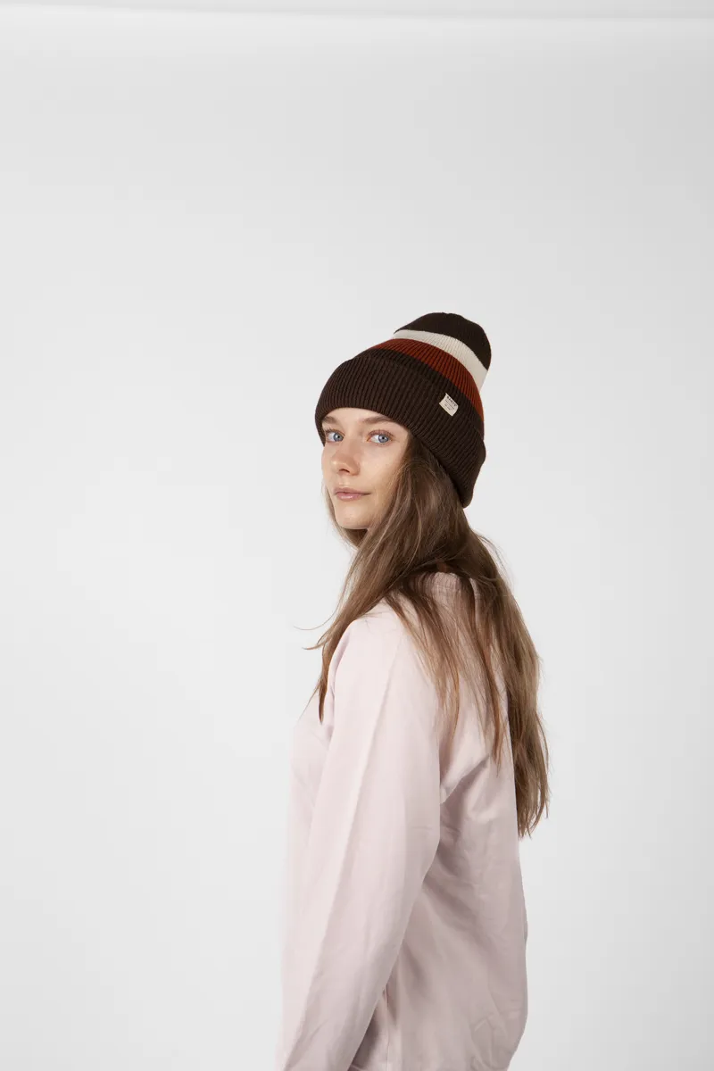 Barts Cowie Beanie - Brown-4