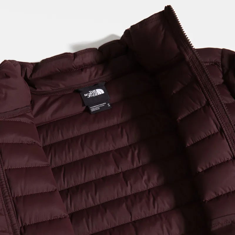 The North Face Womens Stretch Down Jacket - Root Brown-9