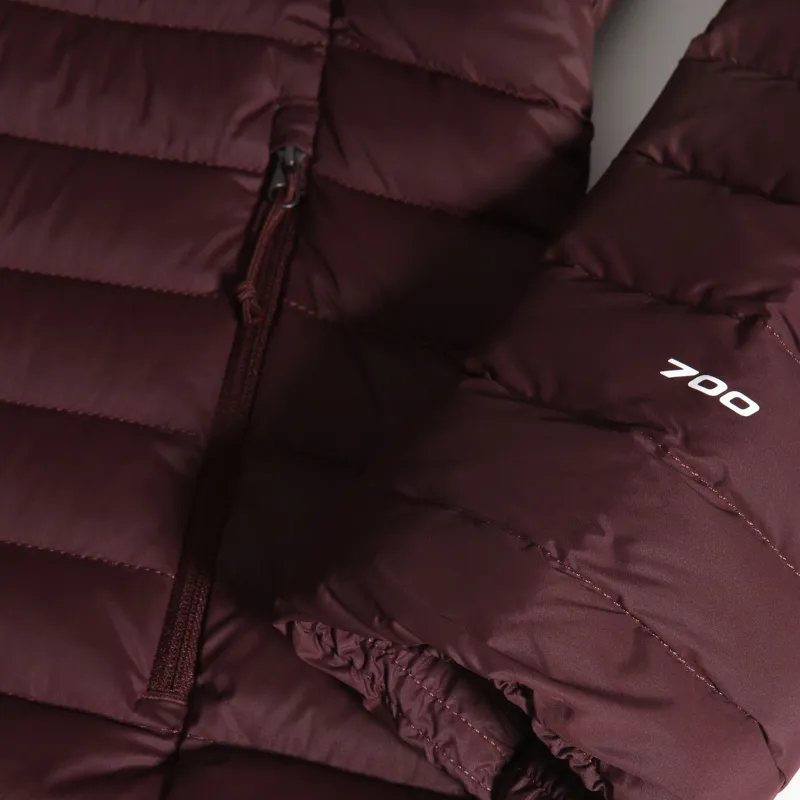 The North Face Womens Stretch Down Jacket - Root Brown-8
