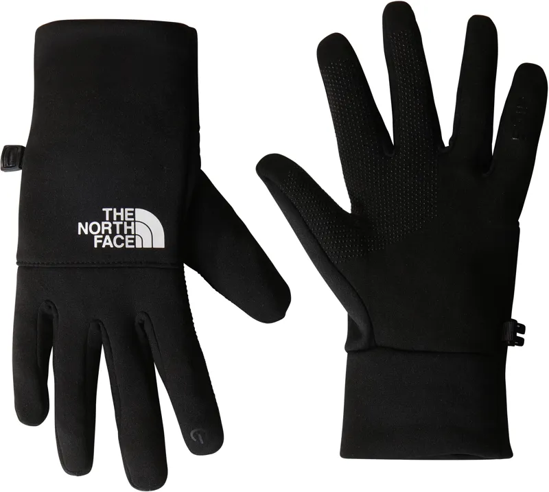 The North Face Mens Etip Recycled Gloves - TNF Black-TNF White Logo
