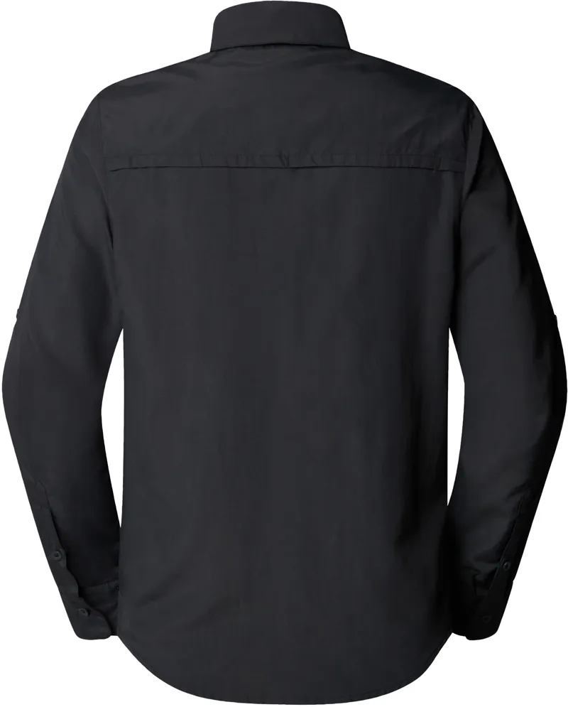 The North Face Mens Long Sleeved Sequoia Shirt - Asphalt Grey-NPF-1