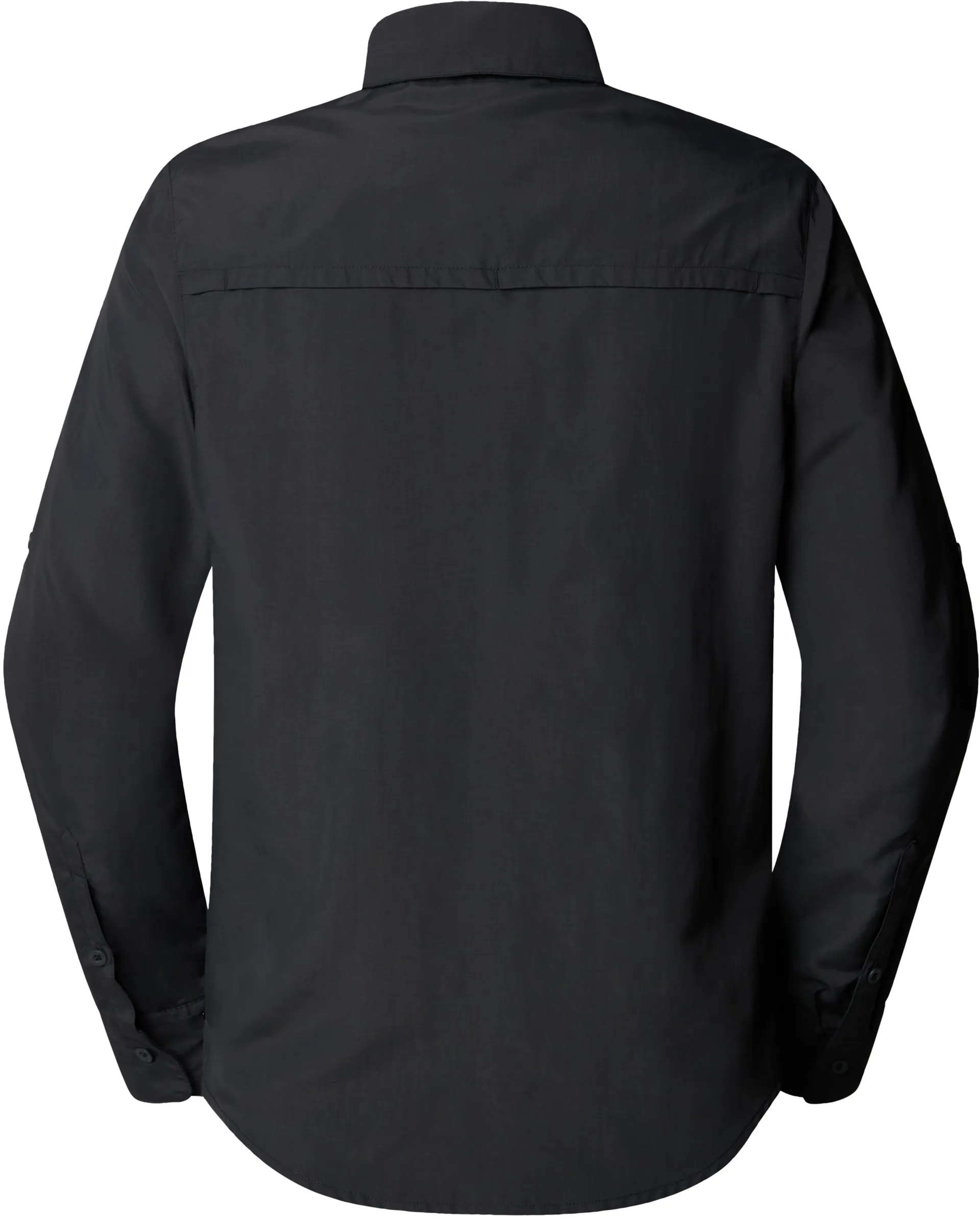 The North Face Mens Long Sleeved Sequoia Shirt Asphalt Grey-NPF