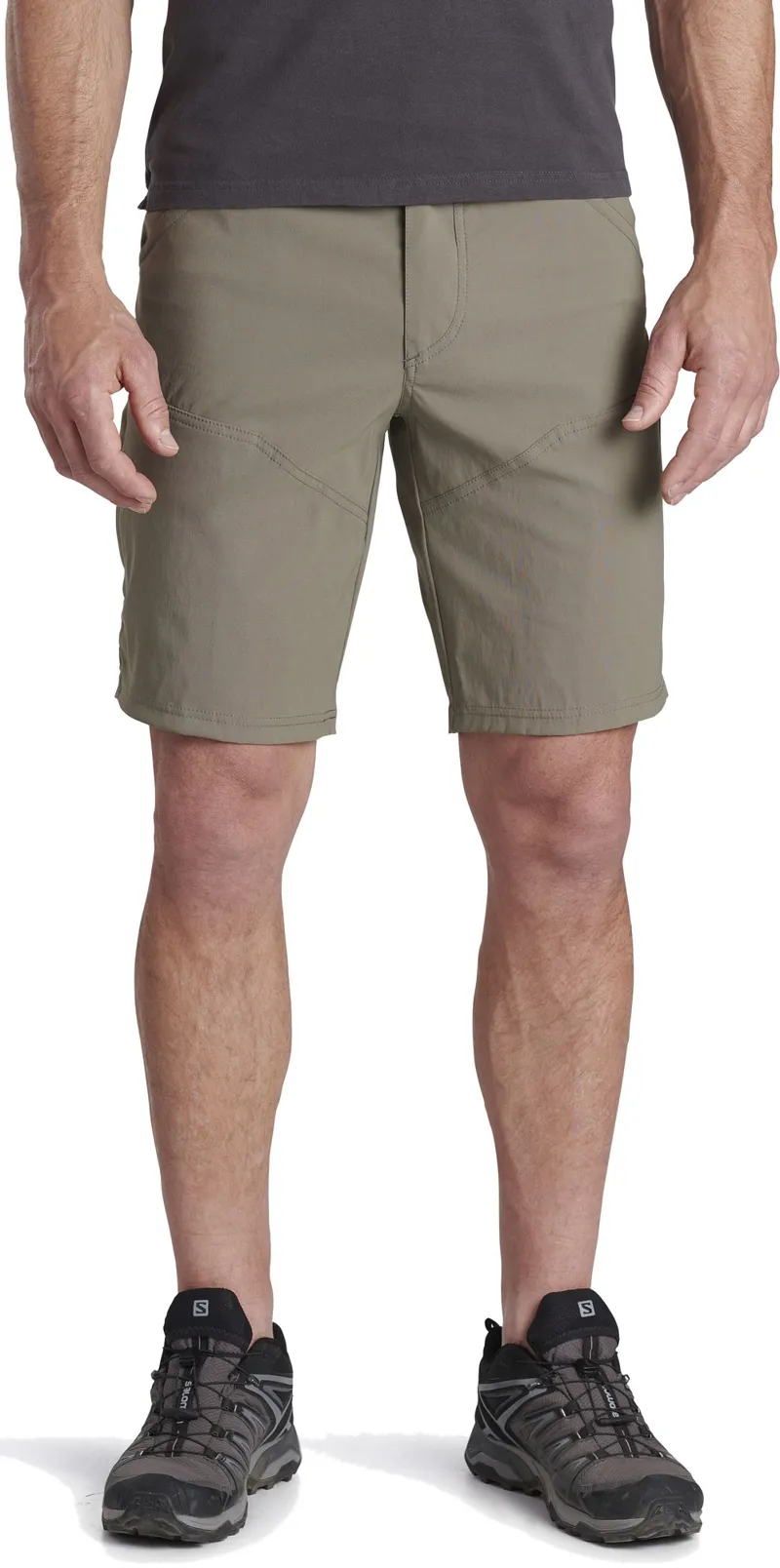 Kuhl Mens Renegade Shorts - 10in - Khaki-1