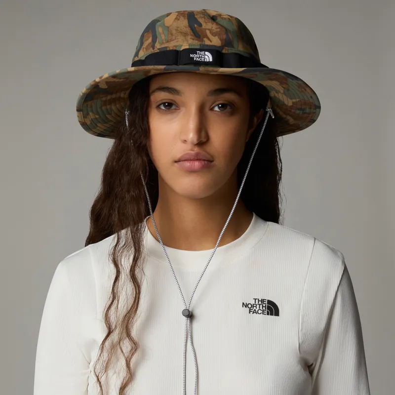 The North Face Class V Brimmer Hat - Kelp Tan-TNF Camo Print-4