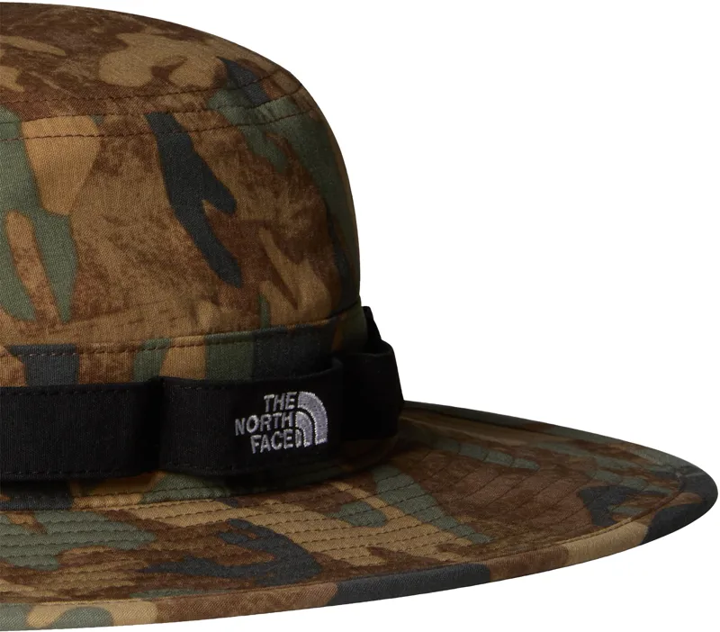 The North Face Class V Brimmer Hat - Kelp Tan-TNF Camo Print-2