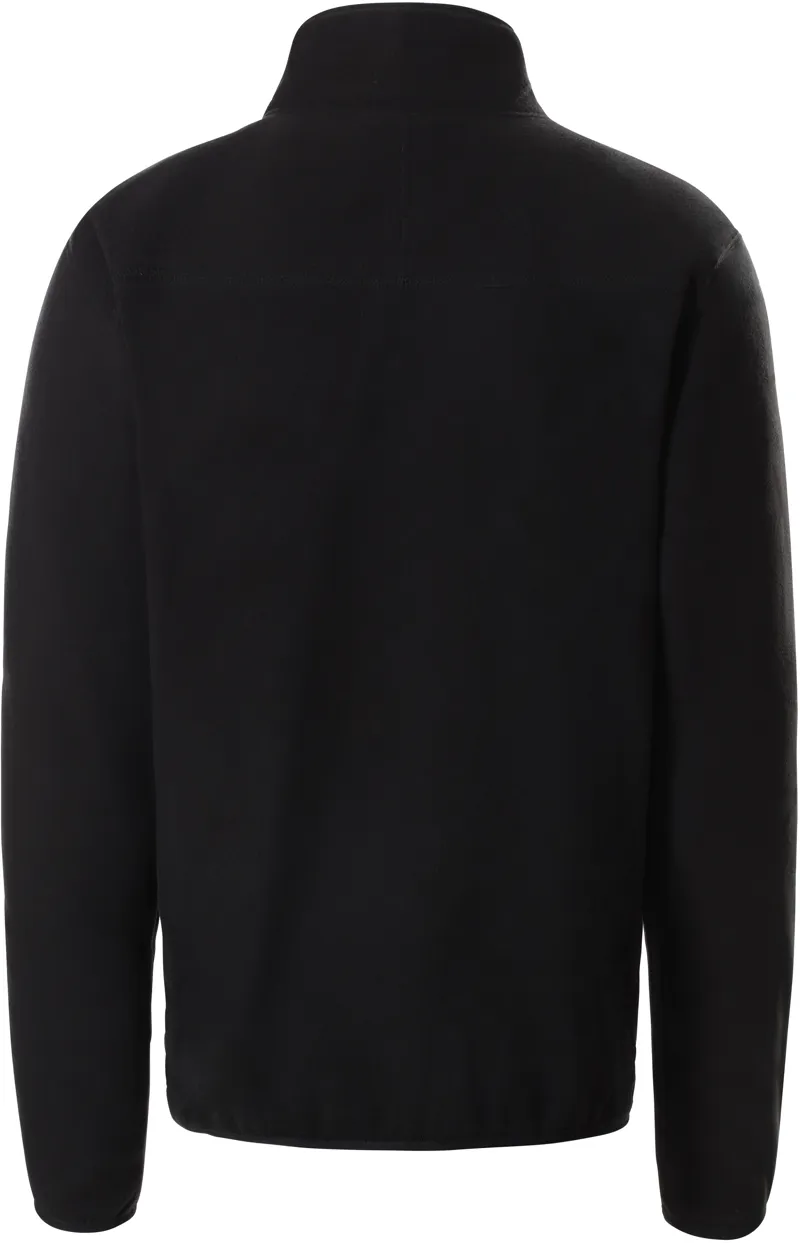 The North Face Mens 100 Glacier 1/4 Zip Fleece - TNF Black-1