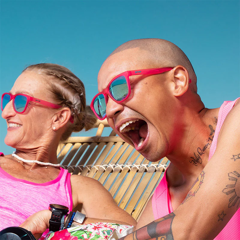 Goodr OG Sunglasses - Flamingos On a Booze Cruise-4