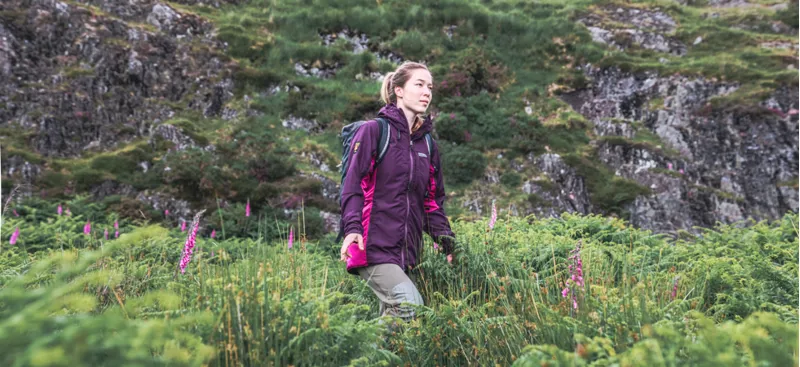 Paramo Womens Alta III Jacket - Neon Blue-Midnight-3