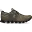 ON Womens Cloud 5 Waterproof Shoes - Olive-Black