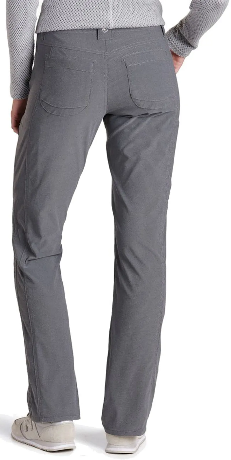 Kuhl Womens Trekr Trousers - Regular Leg - Charcoal-2