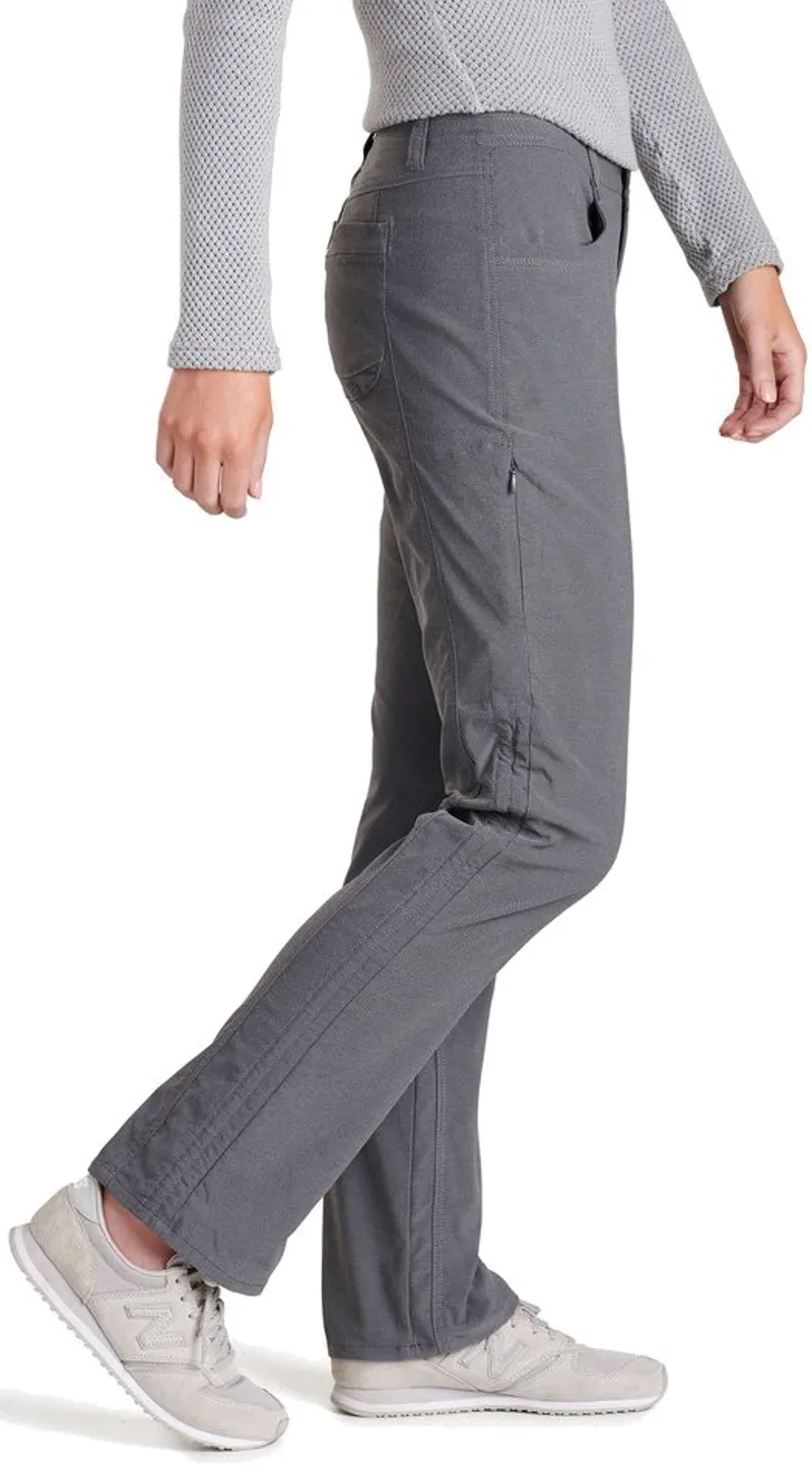 Kuhl Womens Trekr Trousers - Short Leg - Charcoal-1