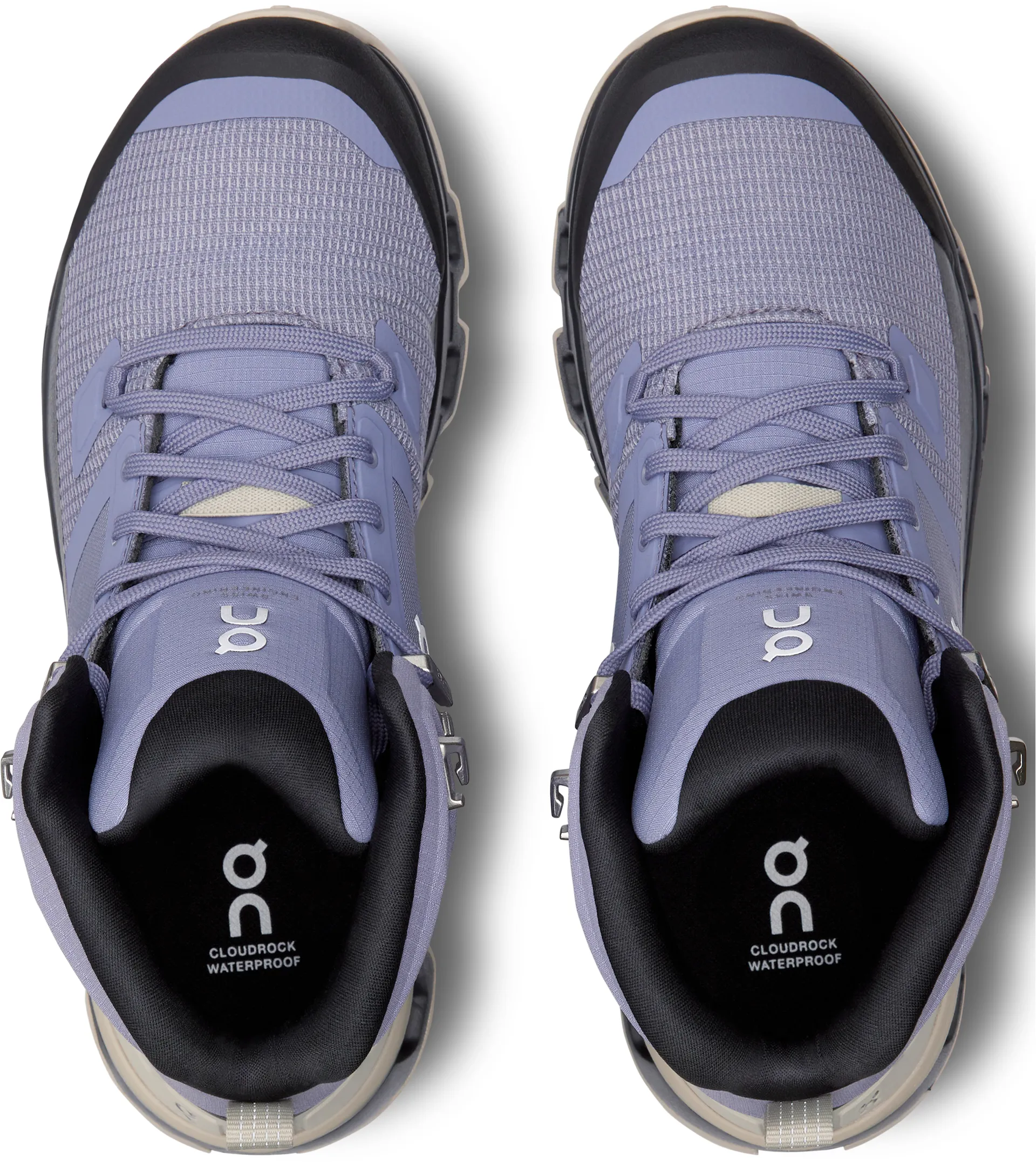 ON Womens Cloudrock Waterproof Boots Feather-Black