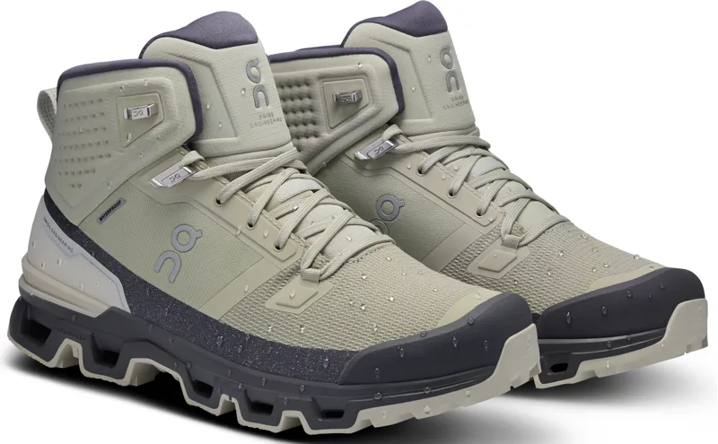 ON Mens Cloudrock 2 Waterproof Boots - Chalk-Eclipse-2