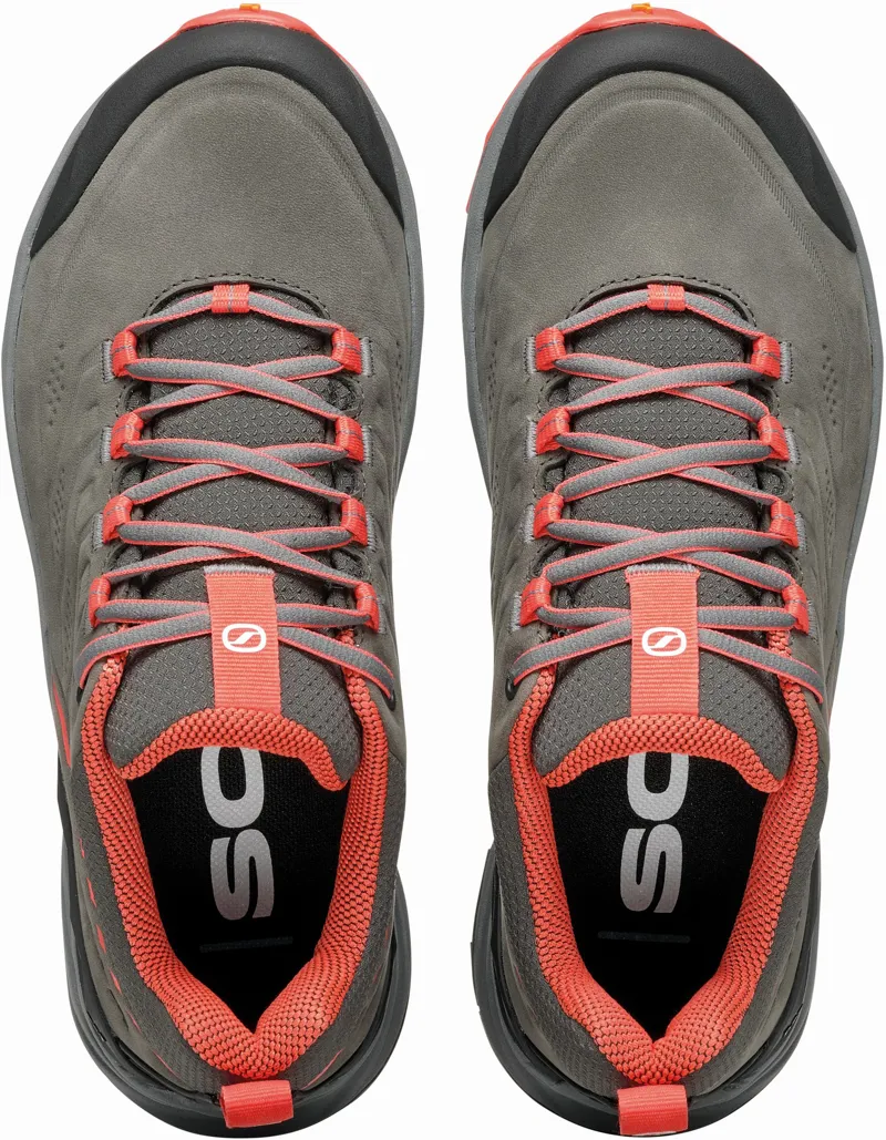 Scarpa Womens Rush 2 Pro GTX Shoes - Titanium-Coral-6