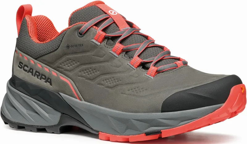 Scarpa Womens Rush 2 Pro GTX Shoes - Titanium-Coral