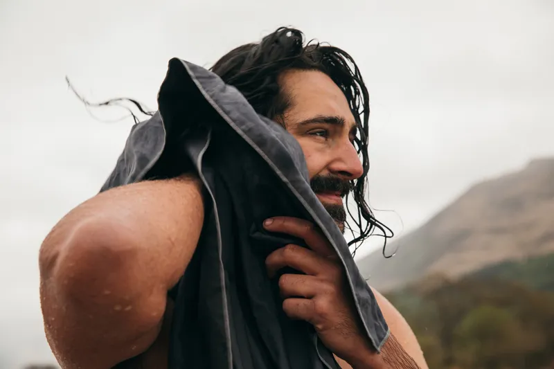 Lifeventure HydroFibre Trek Towel - Grey - Large-5